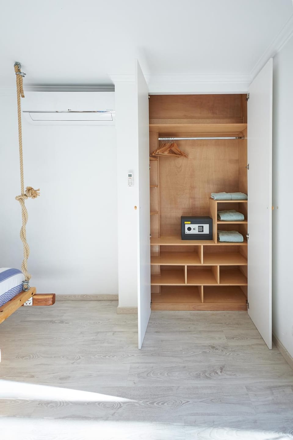 safe, wardrobe, air conditioner