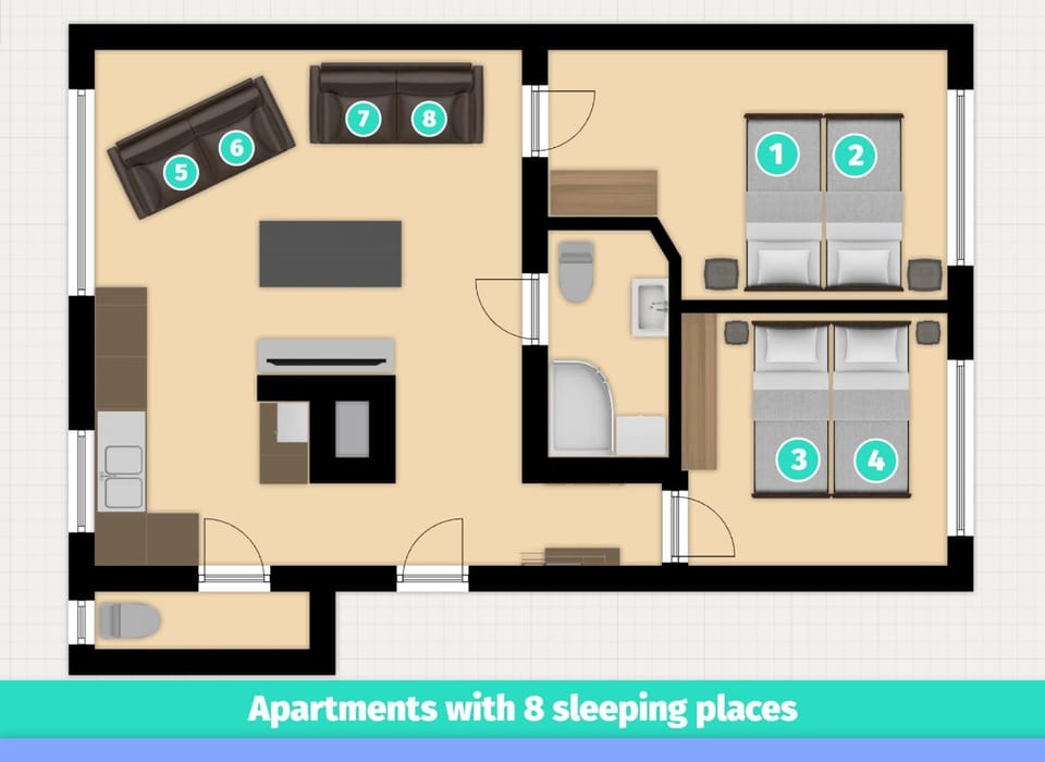 BridgeStoneLuxApart Free Parking Apartment in Riga