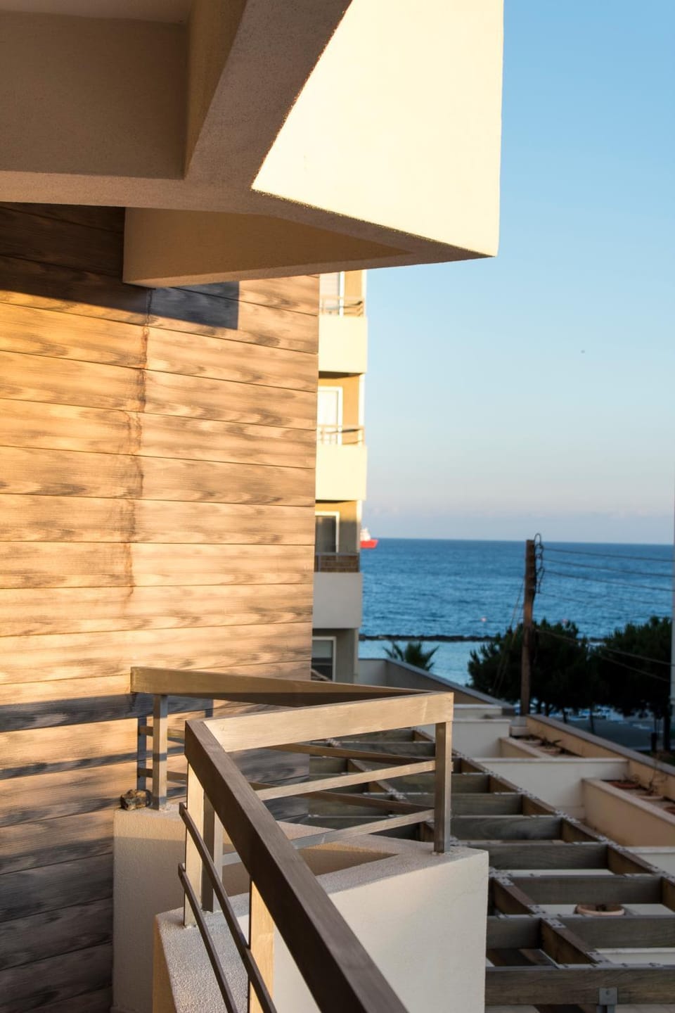 View (from property/room), Balcony/Terrace, Seating area, Sea view