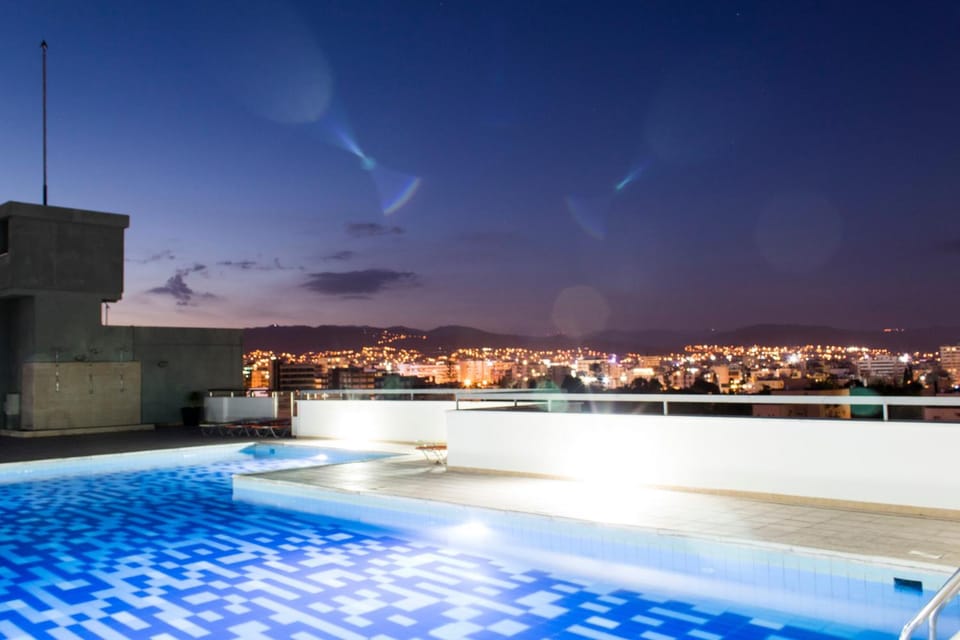 Night, Swimming pool