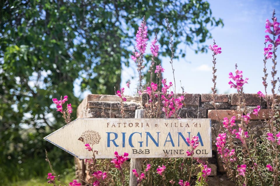 Fattoria di Rignana Winery BnB Farm Stay in Tuscany