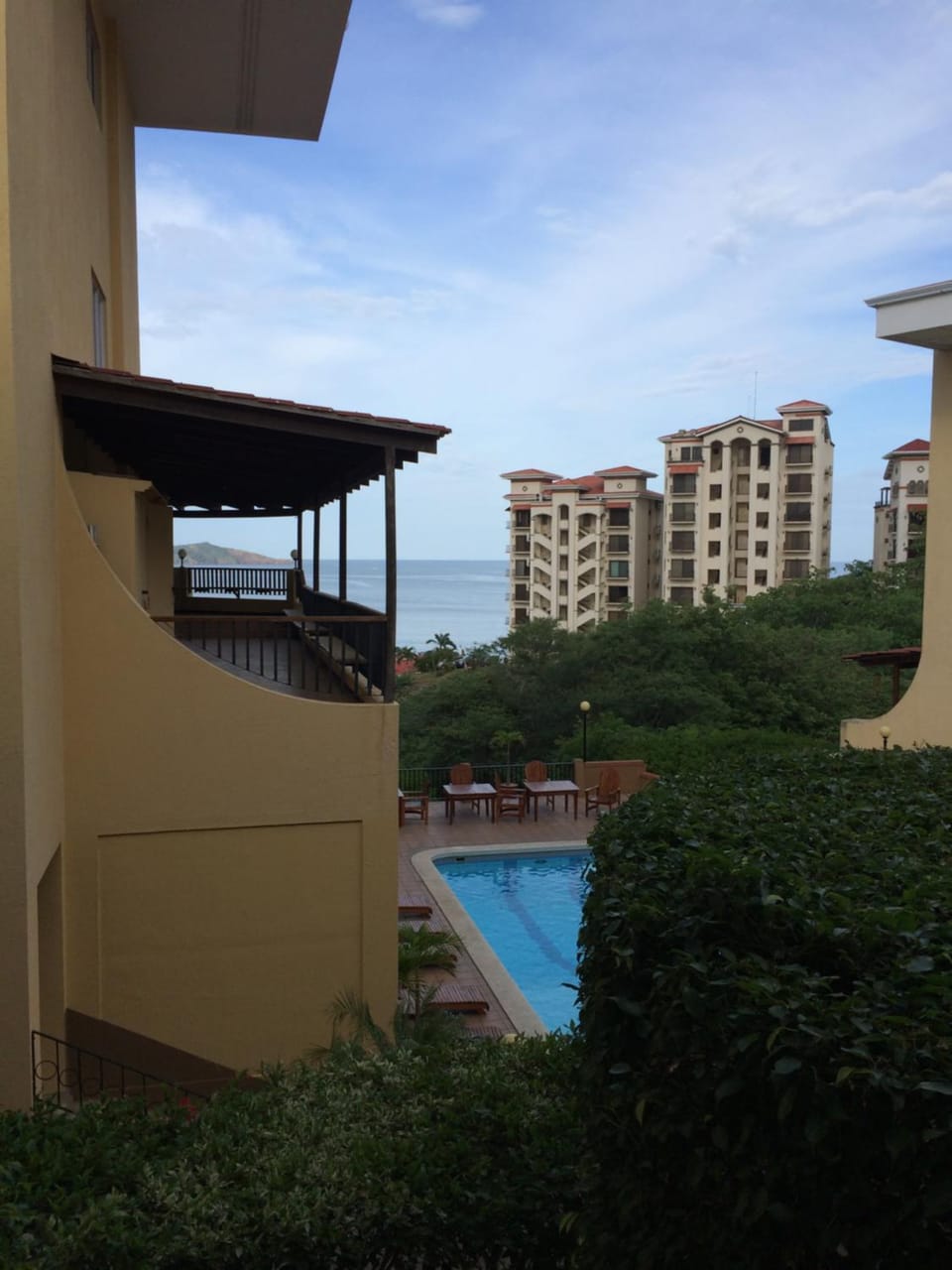 Facade/entrance, Pool view