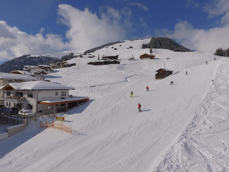 Day, People, Winter, Skiing, group of guests