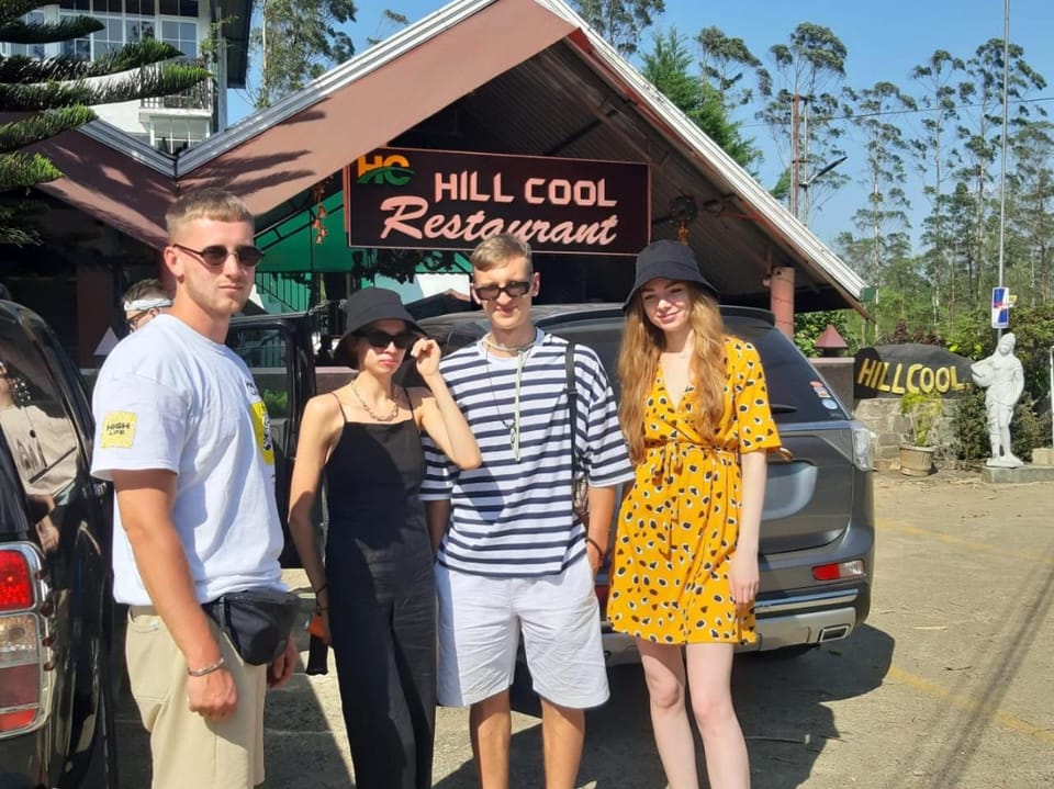People, group of guests, Family, Parking