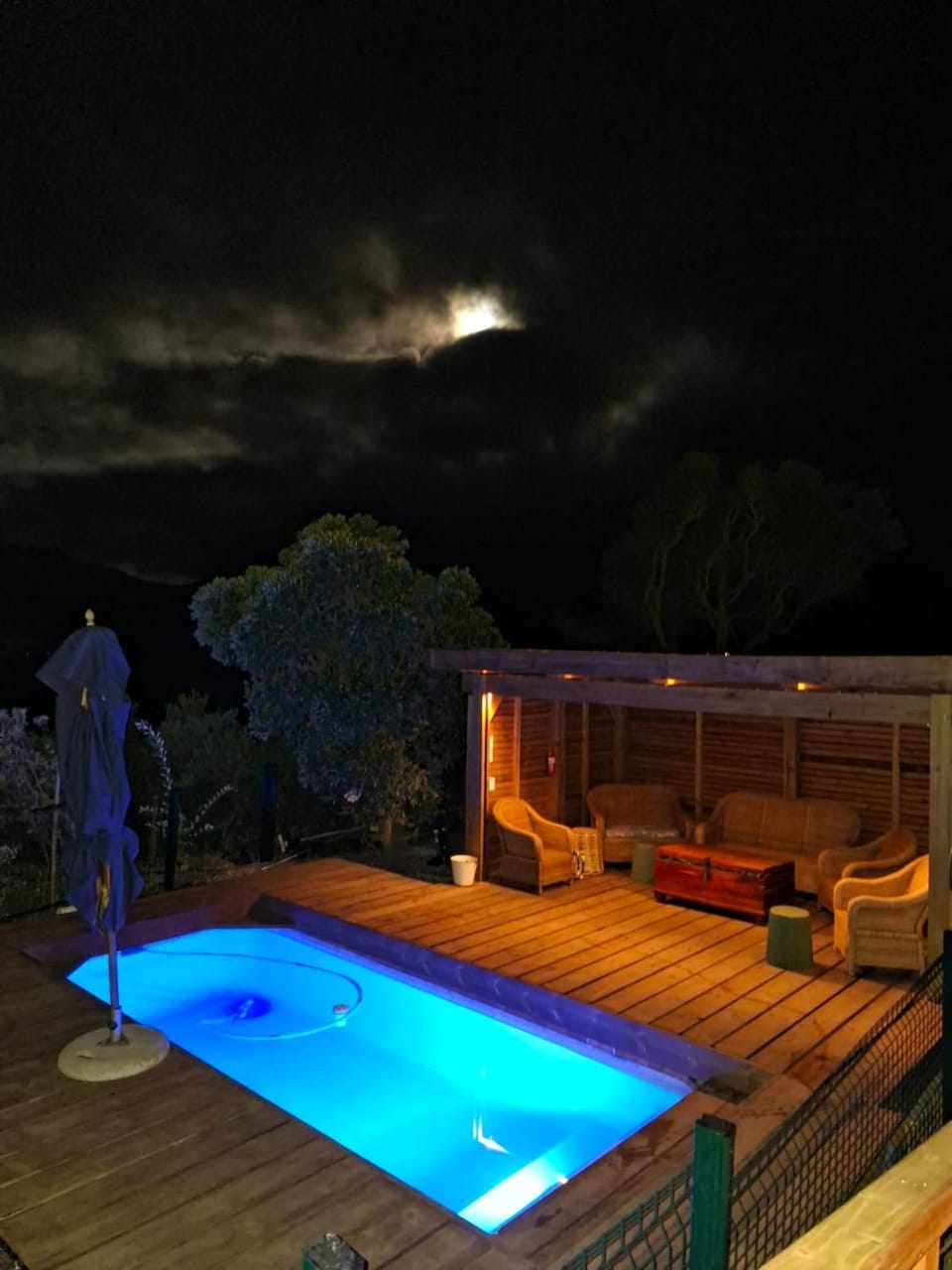 Evening entertainment, Swimming pool