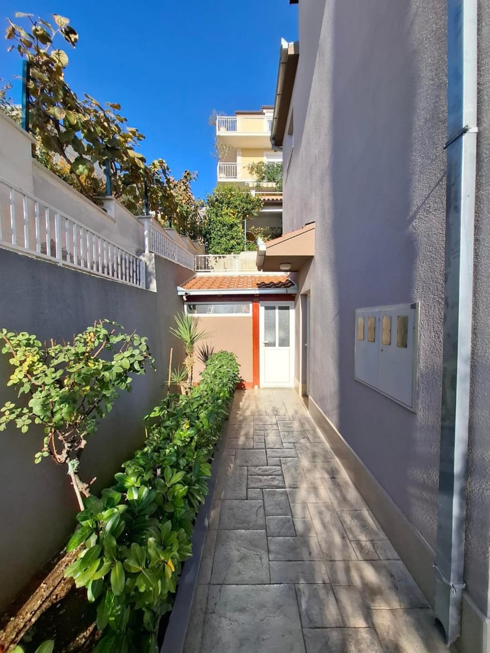 Property building, Patio