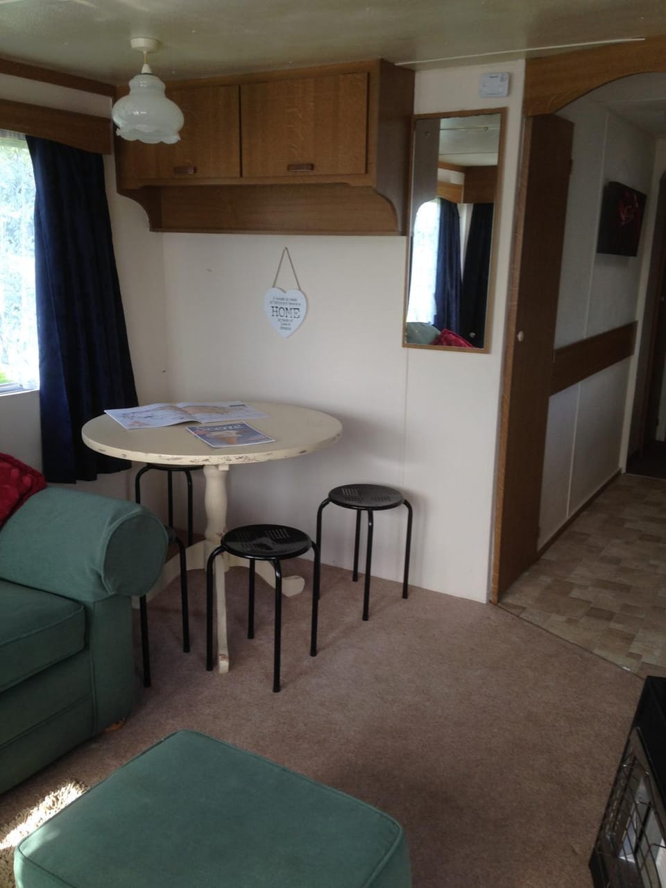 The Exmoor Caravan House in West Somerset District
