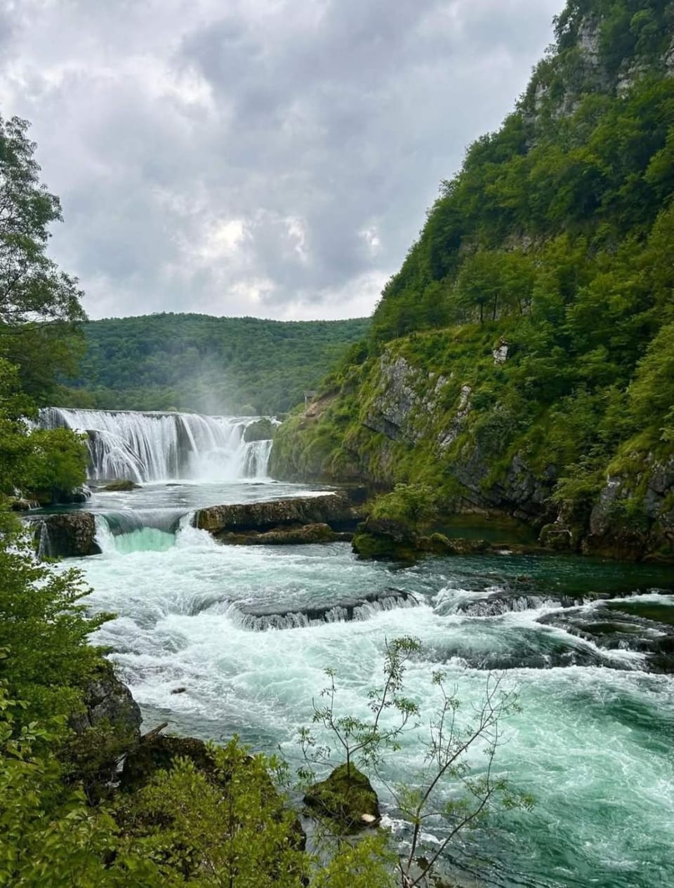 Nearby landmark, Natural landscape, Mountain view, River view