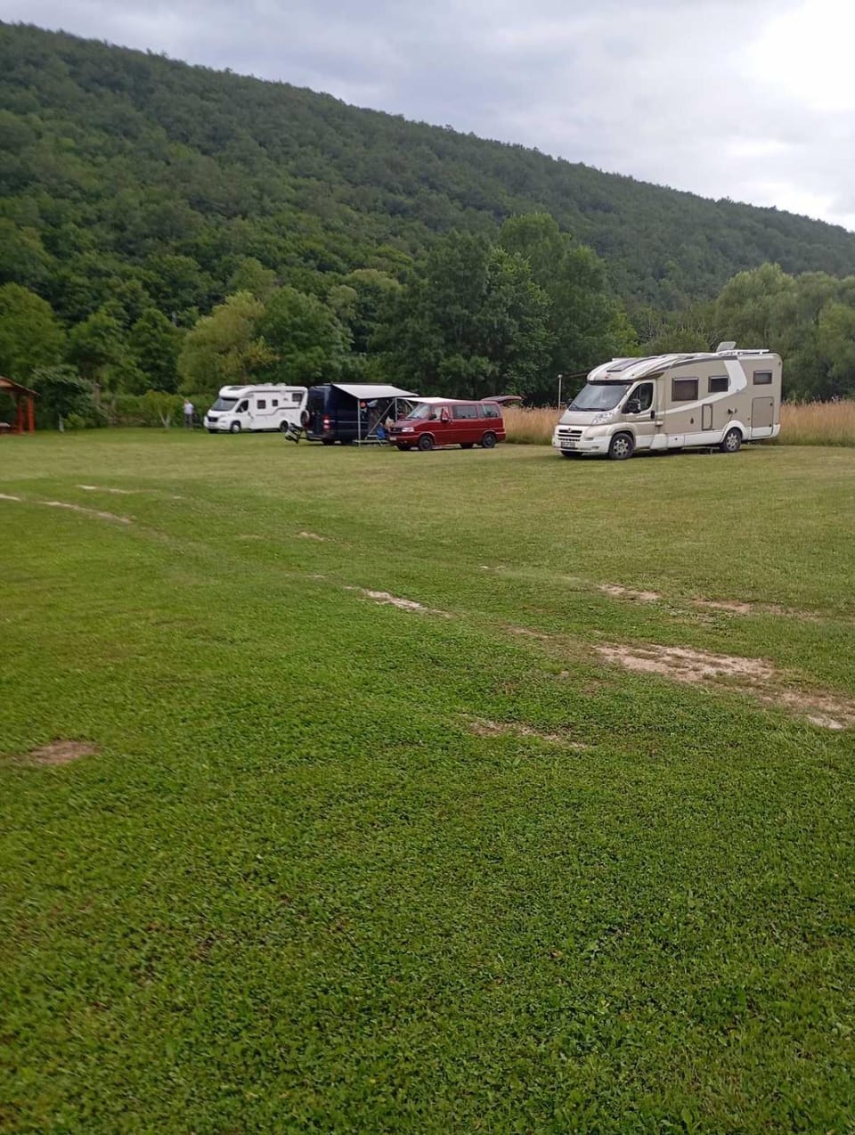 Day, Natural landscape, Mountain view, Parking