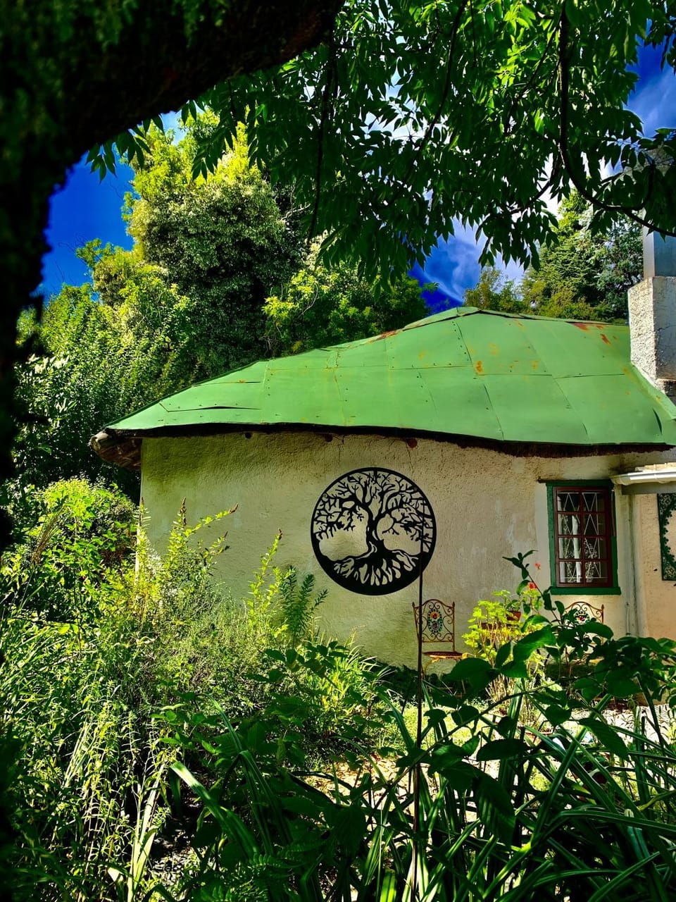 Property building, Garden, Garden view
