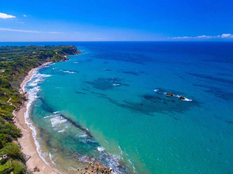 Natural landscape, Bird's eye view, Sea view