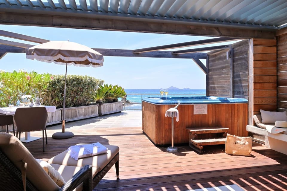 Natural landscape, Balcony/Terrace, Sea view, sunbed