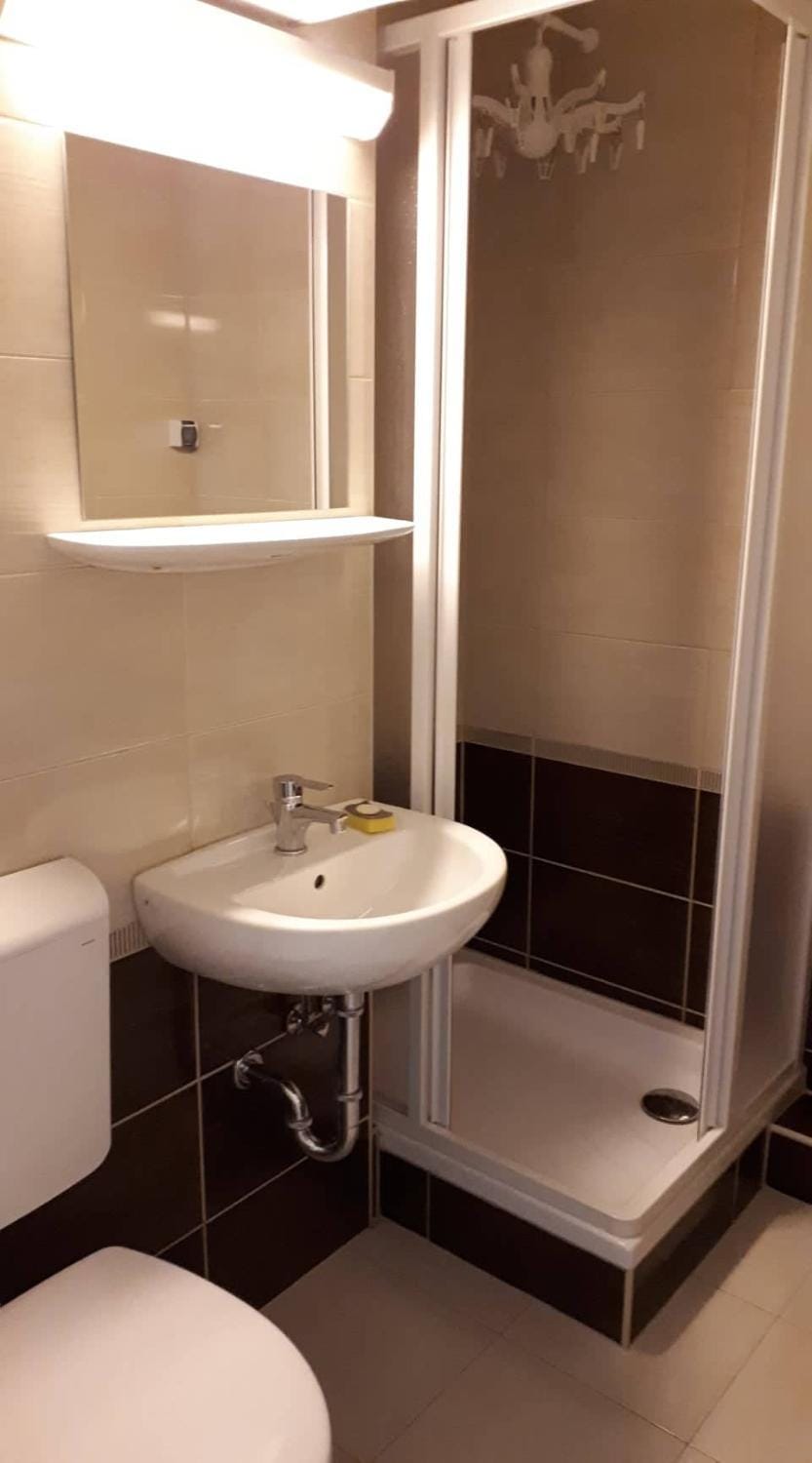 Shower, Toilet, Bathroom, Photo of the whole room