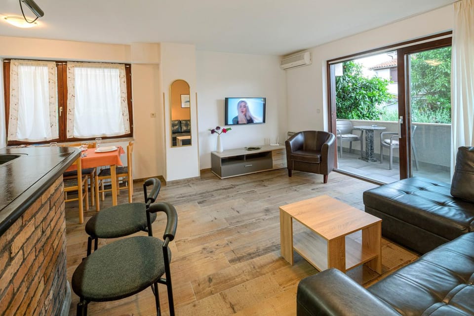 Living room, air conditioner