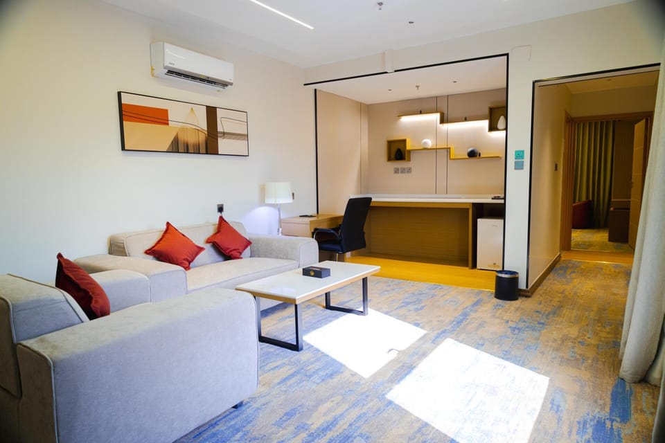 Living room, Seating area, air conditioner