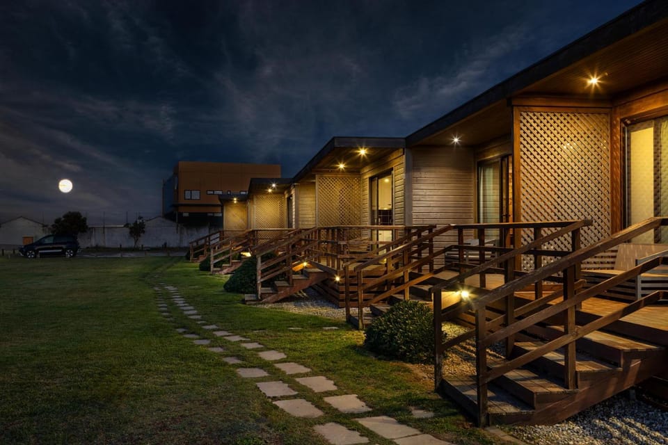 Night, View (from property/room), Garden view, Inner courtyard view