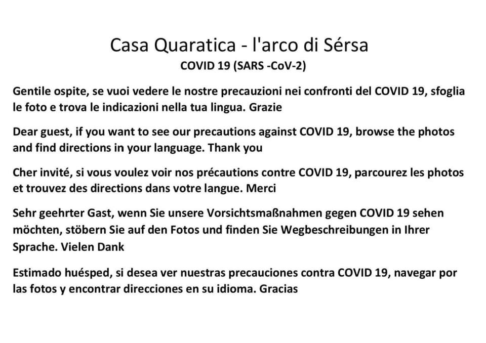 Casa Quaratica Apartment in Province of Massa and Carrara