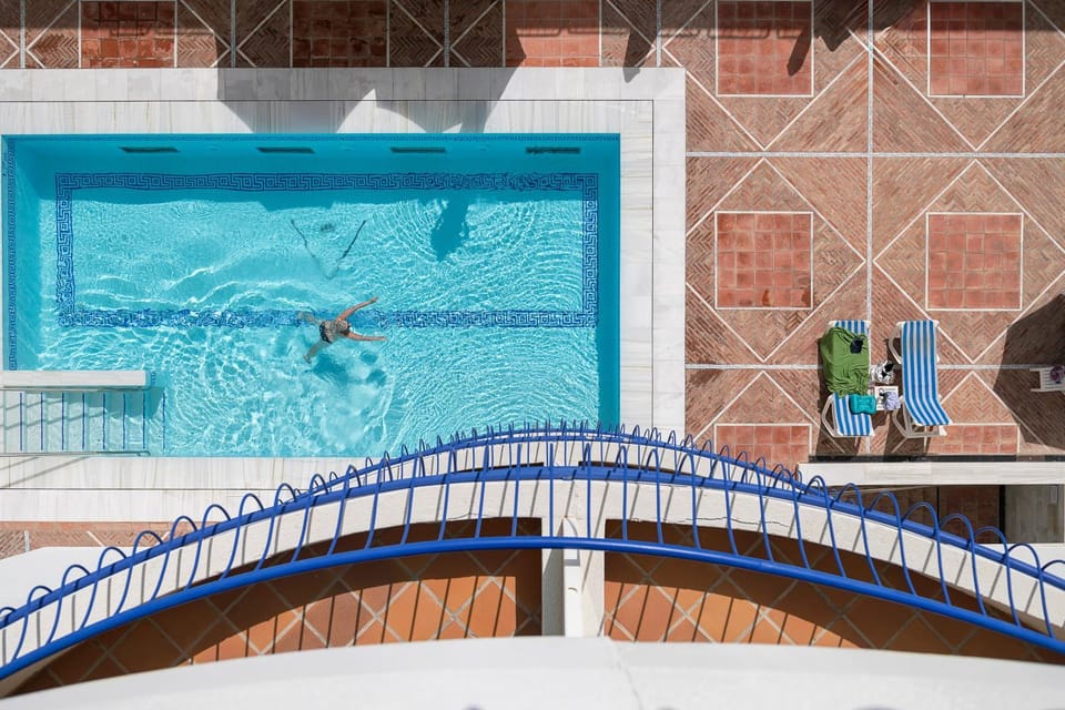 Pool view, Swimming pool