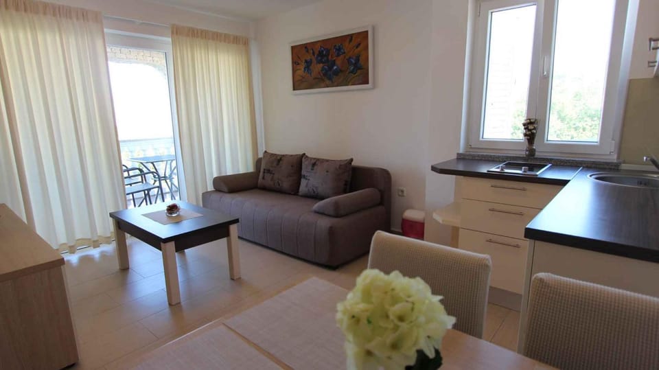 Balcony/Terrace, Kitchen or kitchenette, Living room, Seating area