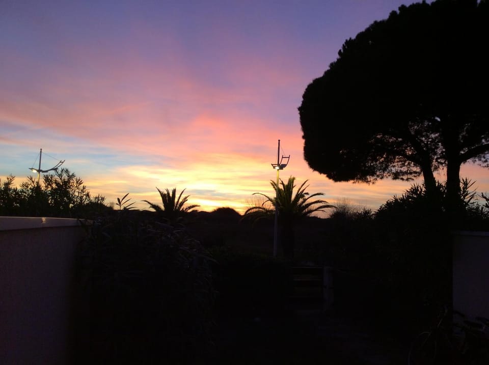 Natural landscape, Sunset