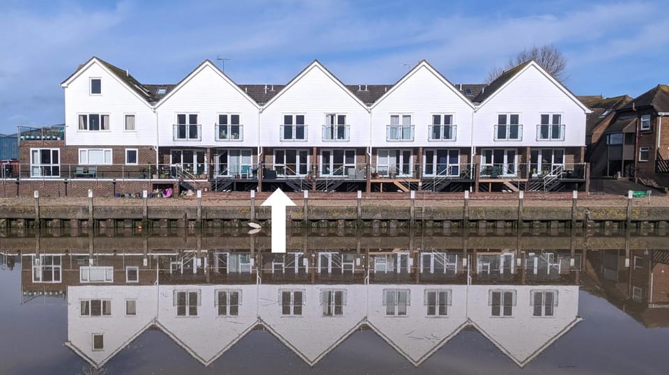 Property building, Day, River view