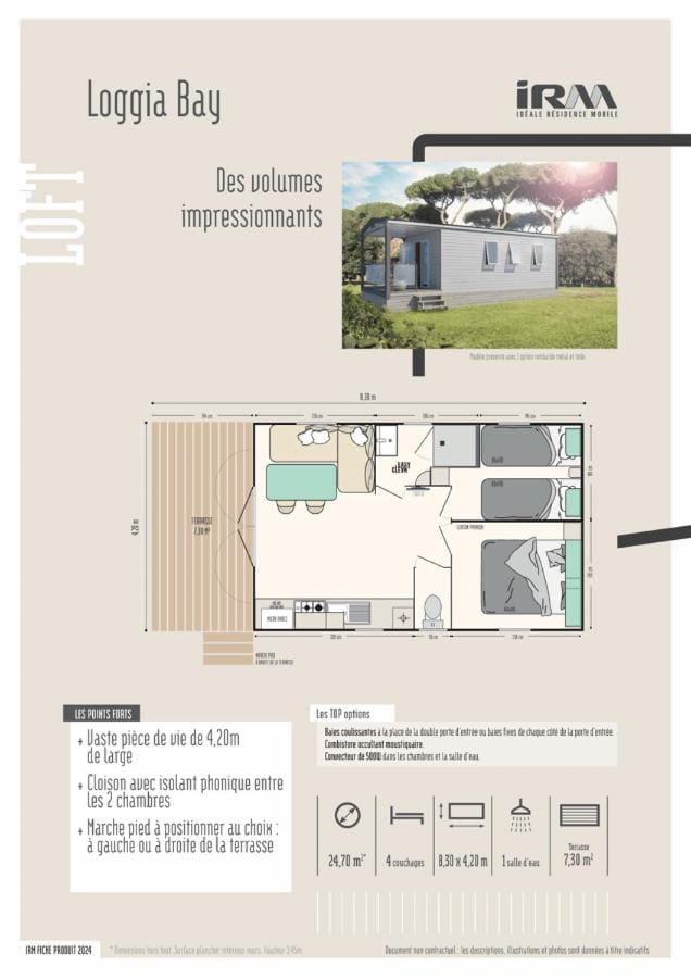 Camping Phare Ouest Campground/ 
RV Resort in Nouvelle-Aquitaine