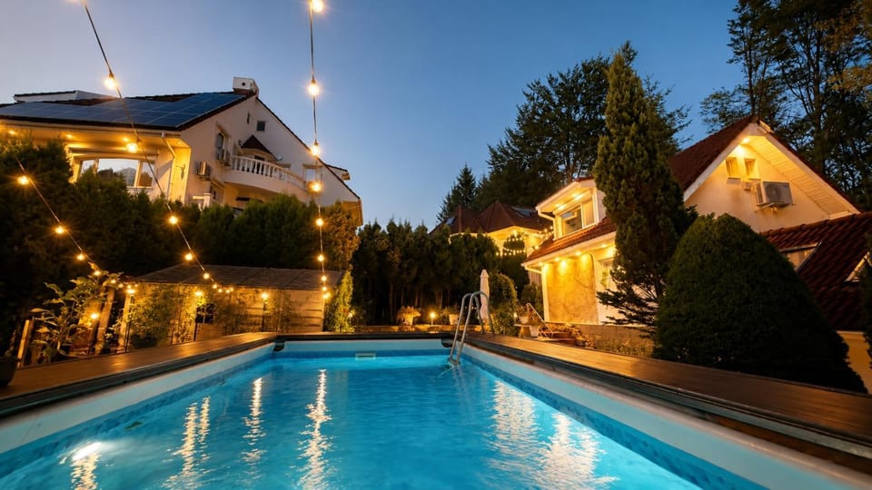 Property building, Garden, Spa and wellness centre/facilities, Garden view, Swimming pool