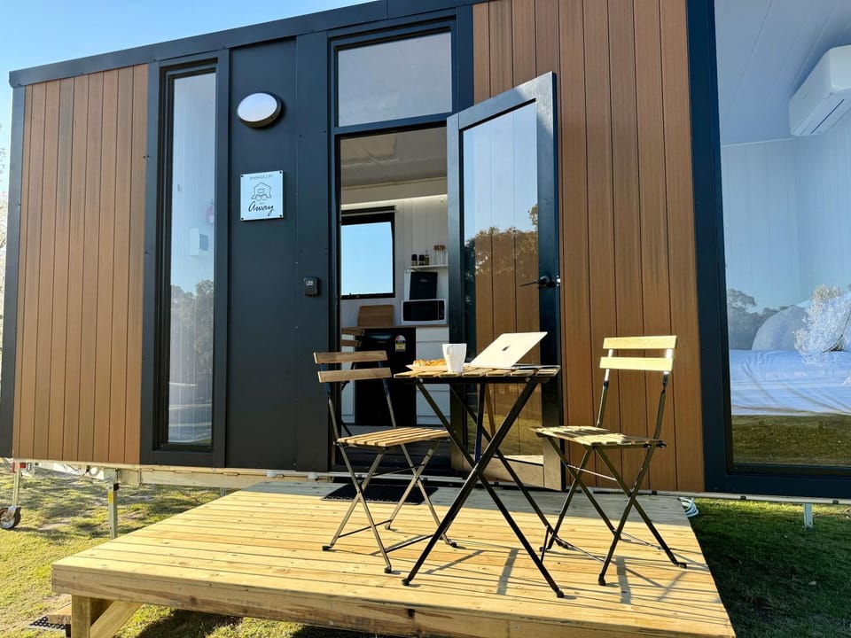 Tiny Away Escape at Granite Belt Campground/ 
RV Resort in Queensland