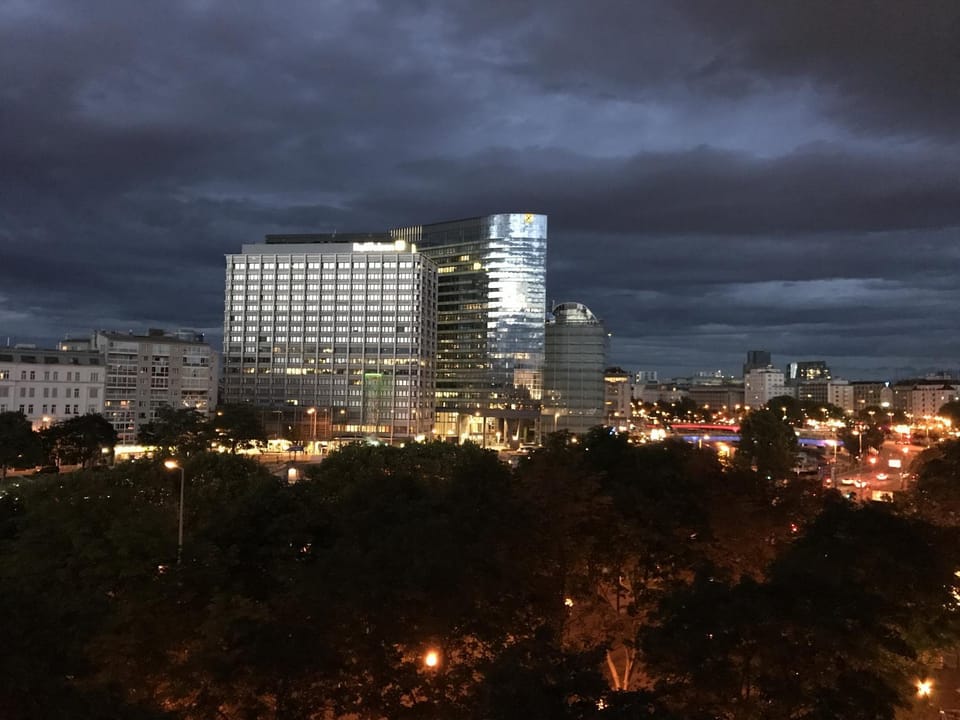 Off site, City view, Street view