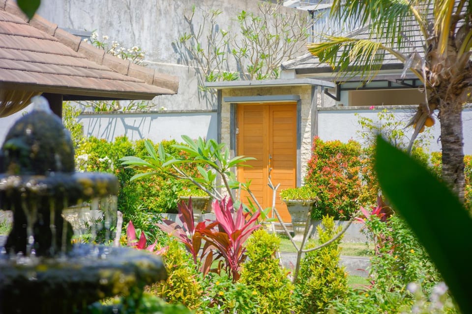 Property building, Garden view