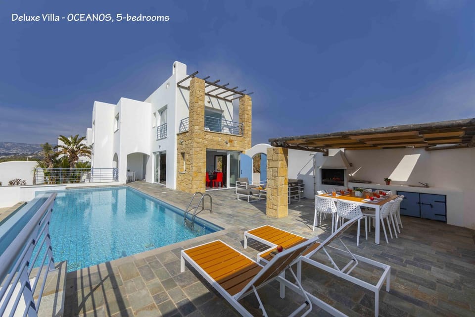 BLUE CORAL BEACH VILLAS three exclusive villas - Poseidon - Nautilus - Oceanos - and - Baby Coral bungalow Villa in Paphos District
