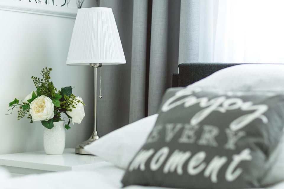 Bed, Decorative detail, Bedroom