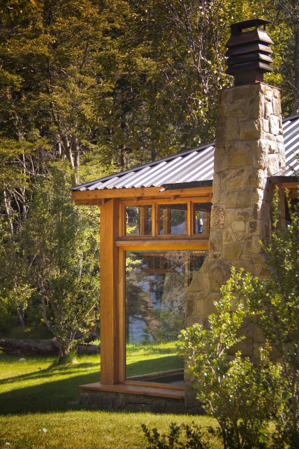 Property building, Garden view