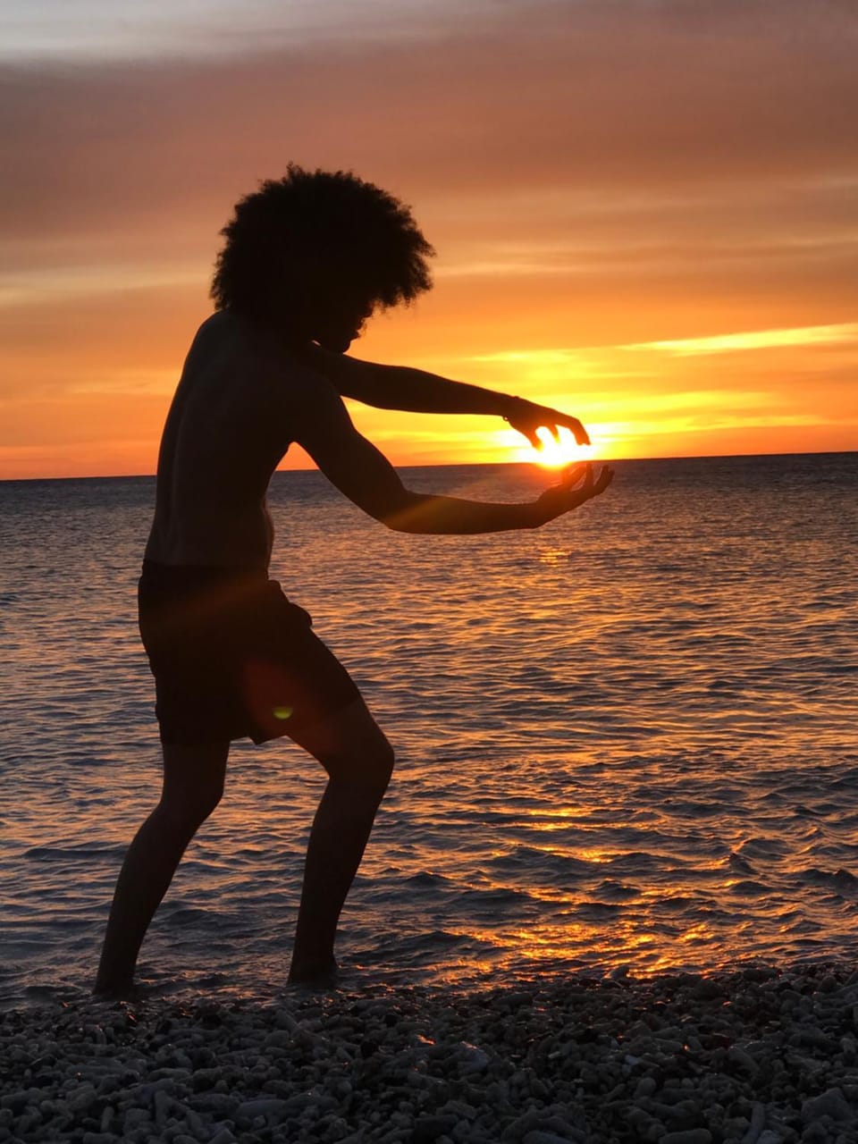 Beach, Sunset
