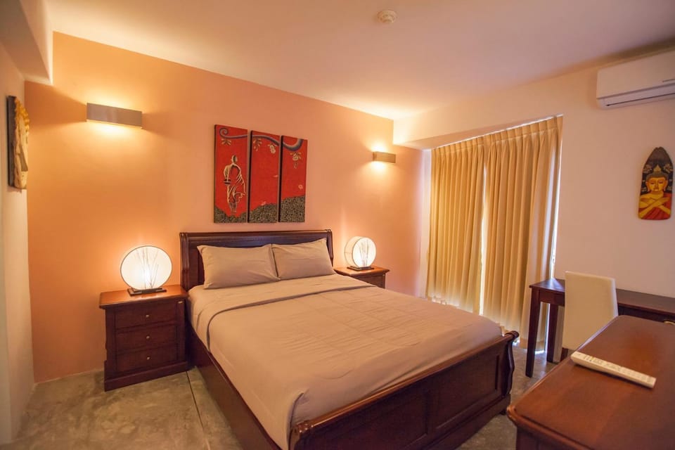 Bed, Bathroom, Bedroom