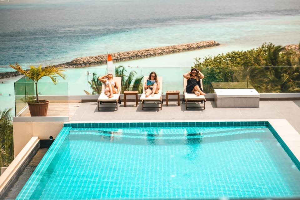 Day, People, View (from property/room), Pool view, Swimming pool