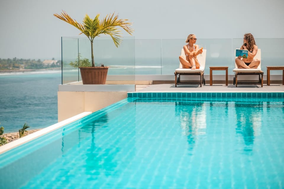 Day, People, Natural landscape, Guests, Pool view, Sea view, Swimming pool, sunbed
