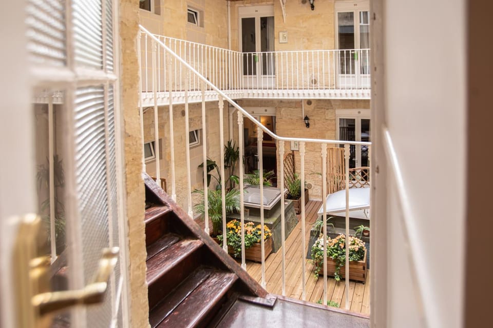 Property building, Patio