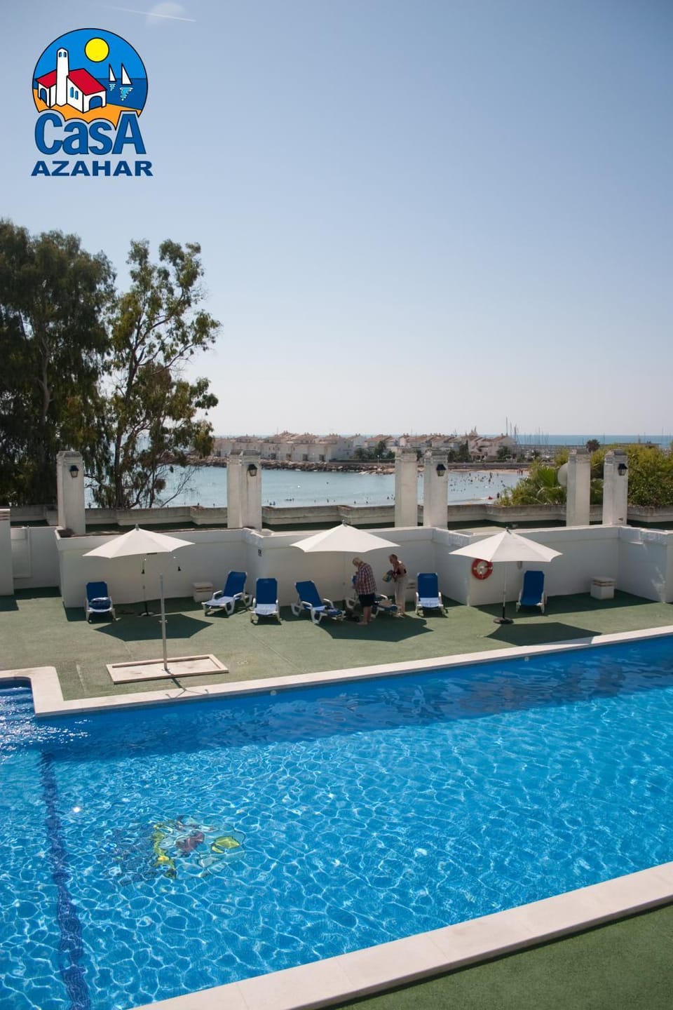 Pool view, Swimming pool