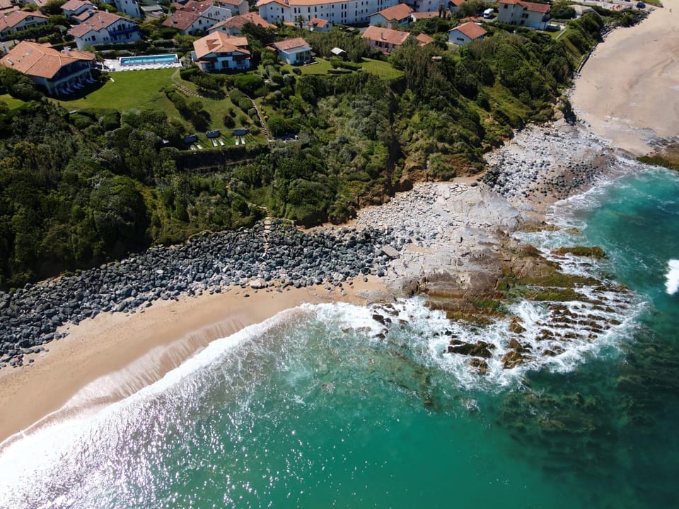Natural landscape, Bird's eye view, Beach, Sea view