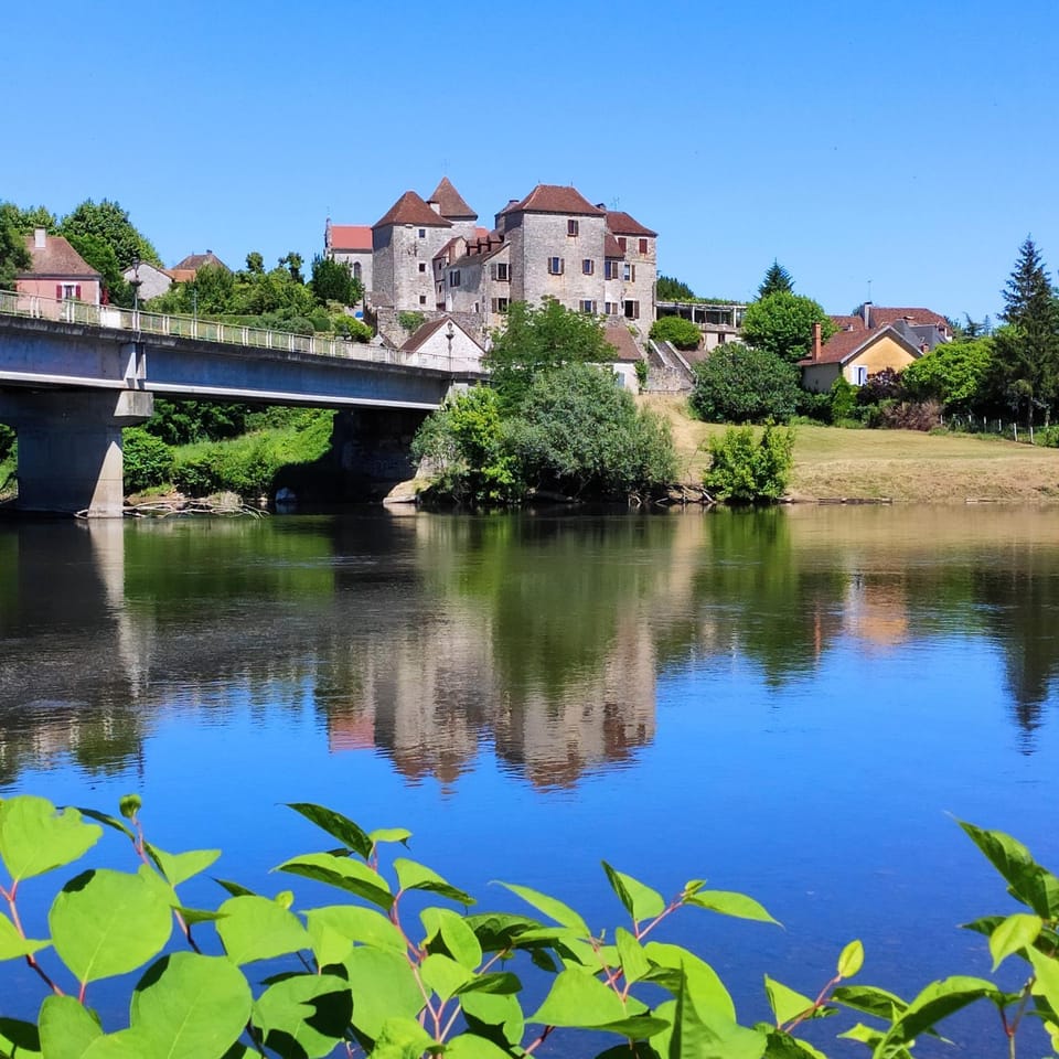 Property building, Natural landscape, River view