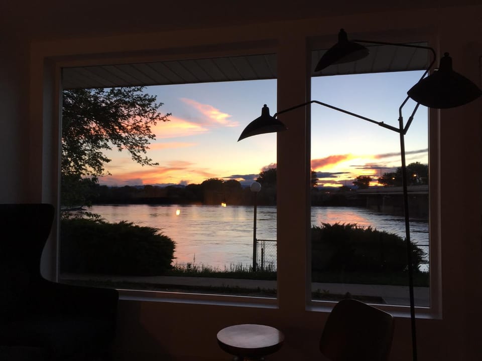 River view, River view, Sunset