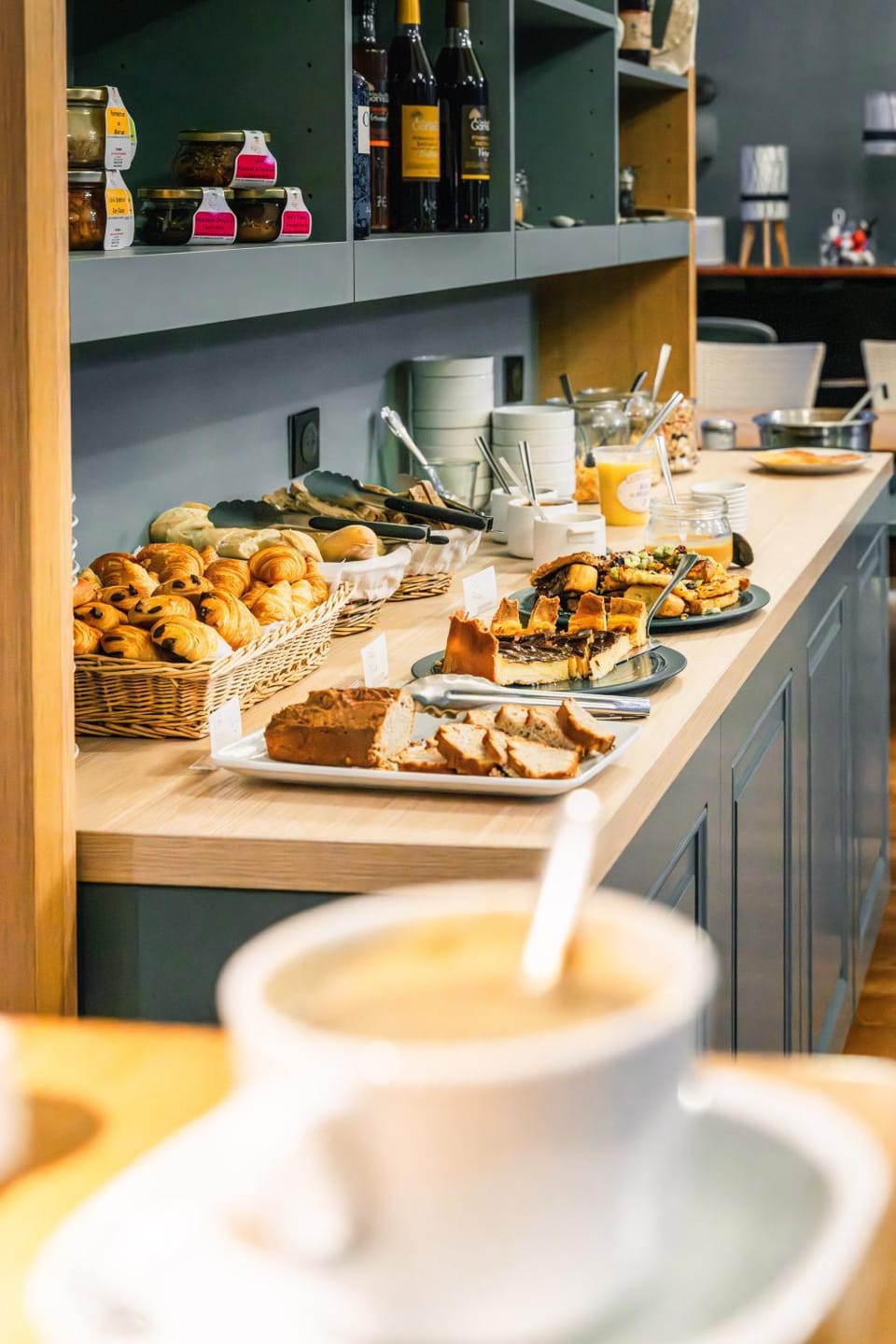 Buffet breakfast