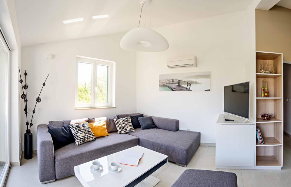 TV and multimedia, Living room, Seating area, air conditioner