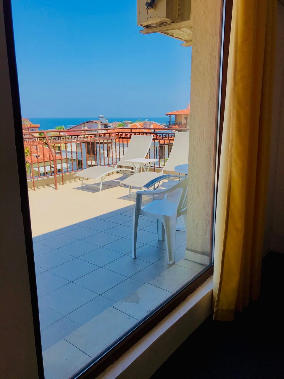 View (from property/room), Balcony/Terrace, Sea view