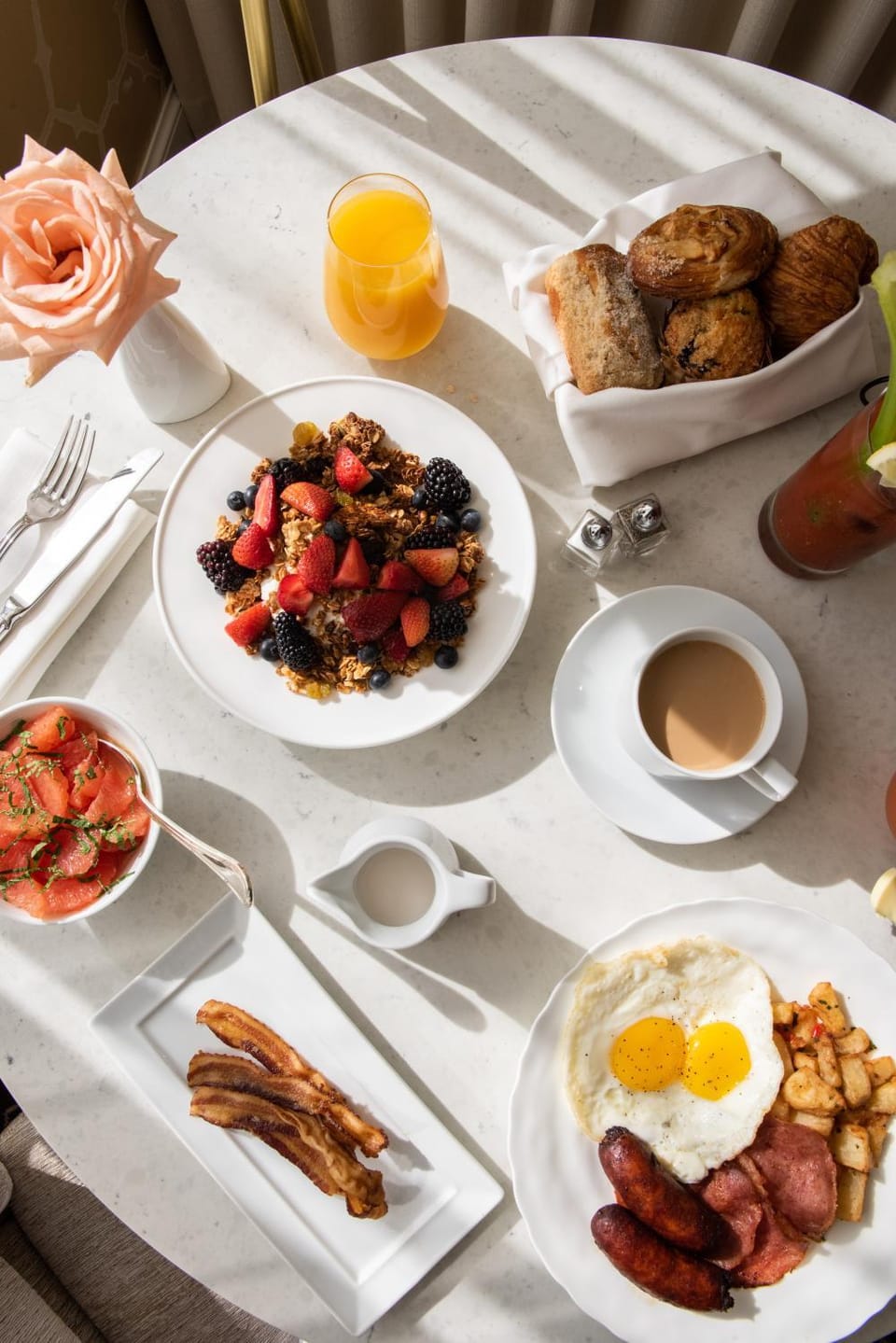 American breakfast