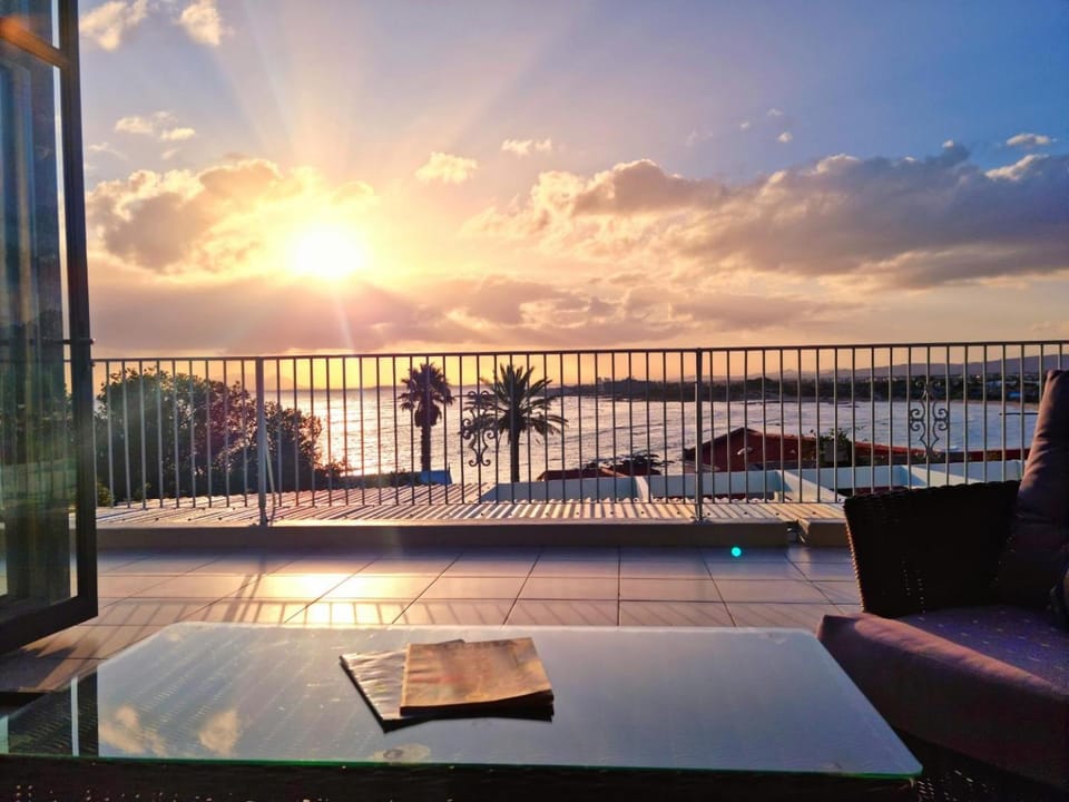 Balcony/Terrace, Sea view, Sunset