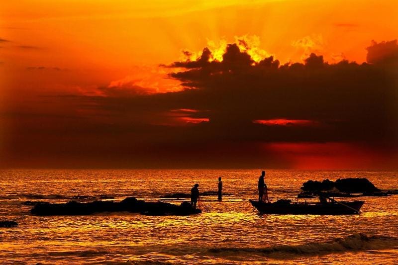 Natural landscape, Sunrise, Sunset