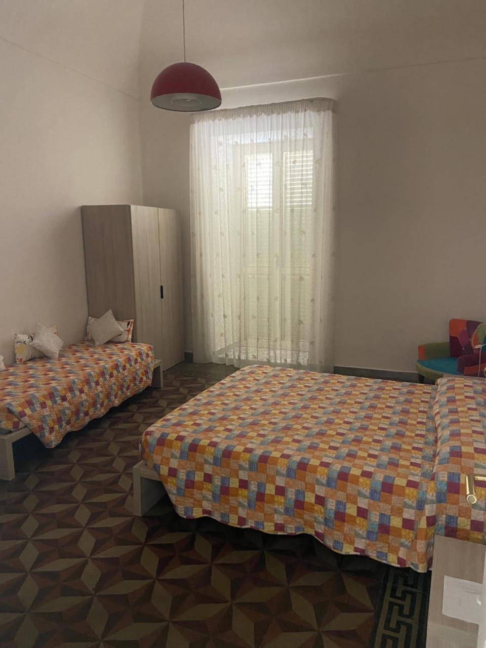 Bed, Photo of the whole room, Bedroom, wardrobe