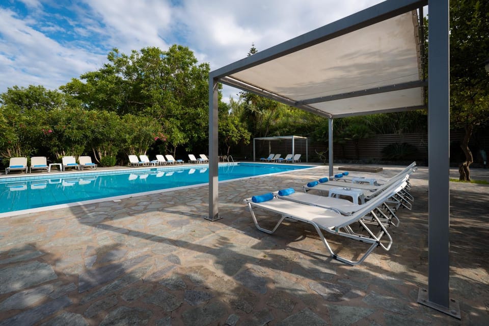 Patio, Day, Pool view, Swimming pool, sunbed